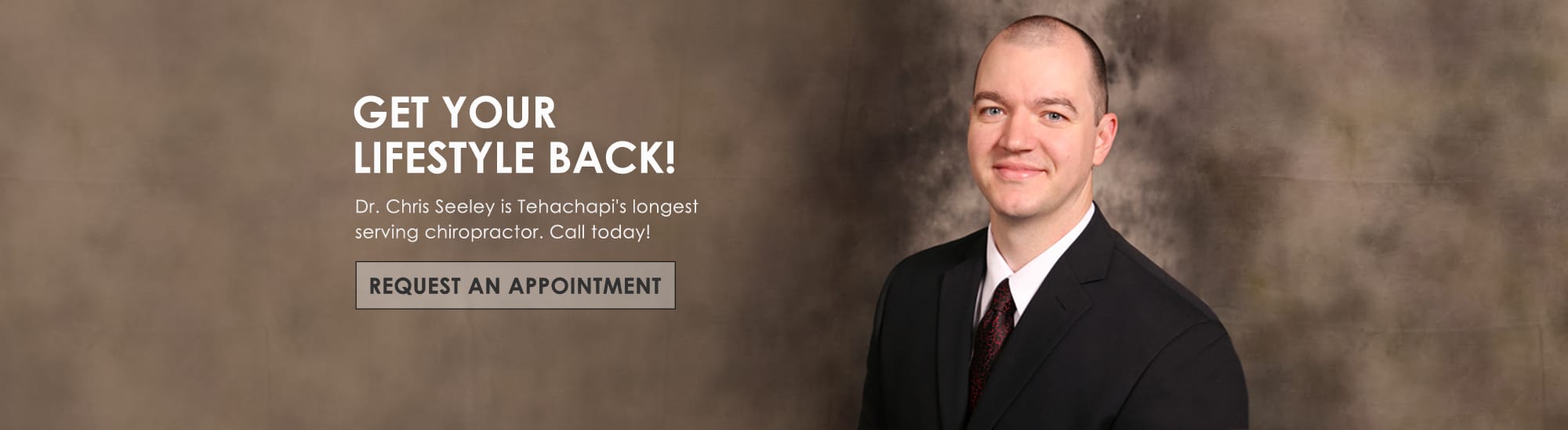 Chiropractor Tehachapi CA Chris Seeley request appointment